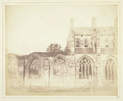 Melrose Abbey — William Henry Fox Talbot