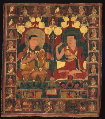 Two Lamas in the Sakya Lamdre Teaching Lineage