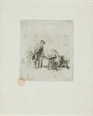 The Sergeant Reporter — Jean-Louis-Ernest Meissonier