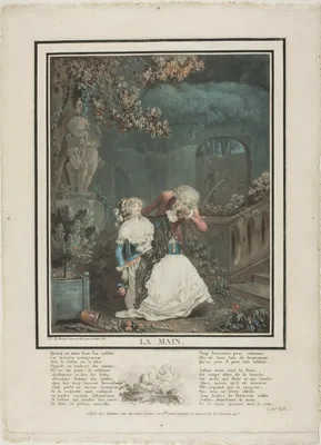 Le Main (The Hand) — Philibert-Louis Debucourt