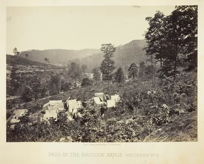Pass in the Raccoon Range, Whiteside No. 2 — George N. Barnard