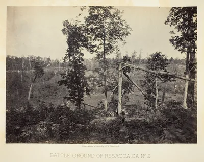 Battle Ground of Resacca, GA, No. 2 — George N. Barnard