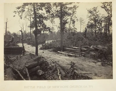 Battle Field of New Hope Church, GA, No. 1 — George N. Barnard
