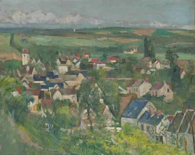 Auvers, Panoramic View — Paul Cézanne