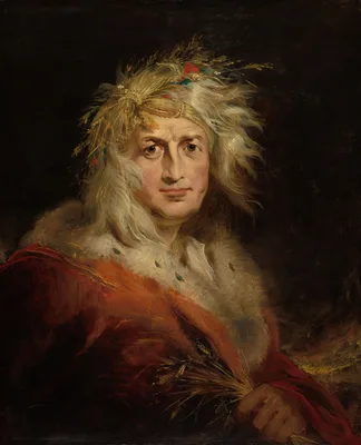David Garrick as King Lear — Richard Westall