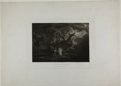 Christ Tempted in the Wilderness — John Martin