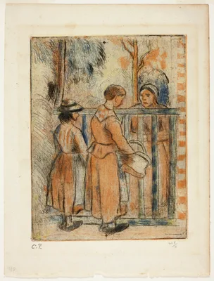 Beggar Women — Camille Pissarro