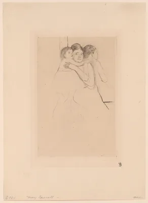 Mother Berthe Holding Her Child — Mary Cassatt
