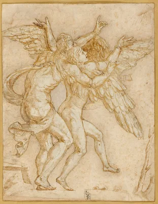 Daedalus and Icarus — Giulio Romano