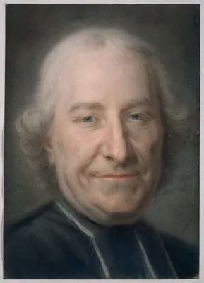 Portrait of Claude Charles Deschamps — Maurice Quentin de La Tour
