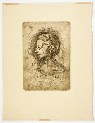Female Head — Jean-Baptiste Carpeaux