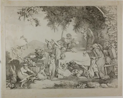 Auction of the Cupids — Johann Heinrich Remberg