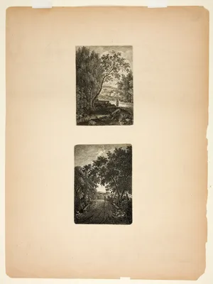 Two Italian Landscapes — Wilhelm von Kobell