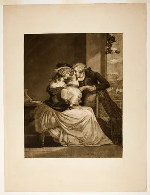 Ils sont heureux (They are happy) — Philibert-Louis Debucourt