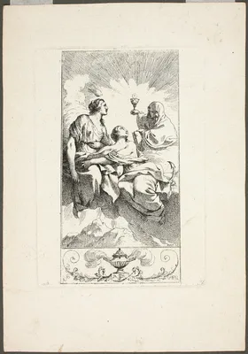 The Three Virtues of Theology — Jean-Jacques Lagrenée