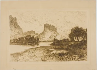 Green River, Wyoming Territory — Thomas Moran