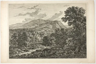 Roman Landscape — Hendrik Voogd