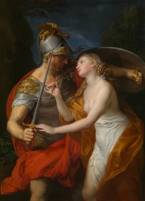 Allegory of Peace and War — Pompeo Batoni