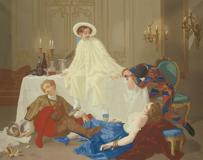 The Supper after the Masked Ball — Thomas Couture