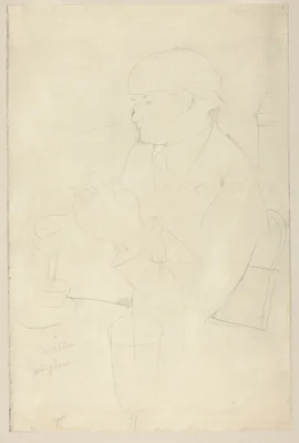 Portrait of Vallin — Amedeo Modigliani