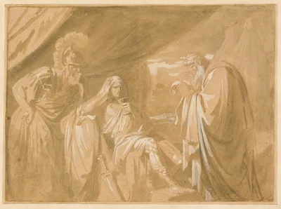 Alexander's Confidence with his Physician Philip — Benjamin West