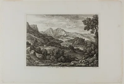 Castle of Saint Stephan of Mezzo and Canturano — Joseph Anton Koch