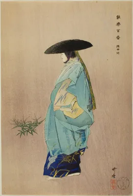Sumidagawa, from the series "One Hundred No Dramas (Nogaku hyakuban)" — Kōgyo Tsukioka