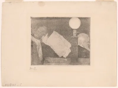 Reading the Newspaper, No. 2 — Mary Cassatt
