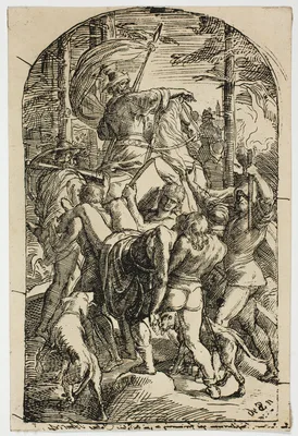 Hagen Leaves Siegfried's Body to be Carried Home from the Forest — Julius Schnorr von Carolsfeld