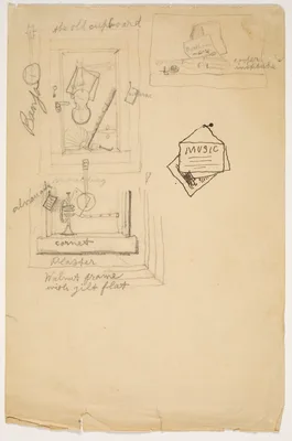 Still Life Sketch — William Harnett