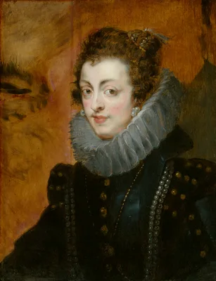 Portrait of Isabella of Bourbon — Follower of Peter Paul Rubens