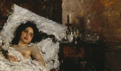 Resting — Antonio Mancini