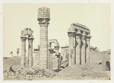 Cleopatra's Temple at Erment, near Thebes — Francis Frith