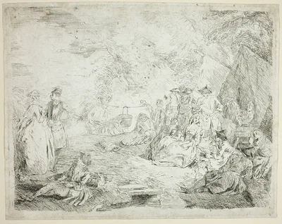 Troops Resting — Jean-Baptiste Pater
