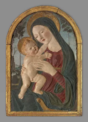 Madonna and Child — Workshop of Neroccio de' Landi