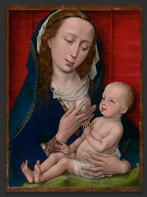 Virgin and Child — Workshop of Rogier van der Weyden