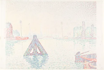 In Holland—The Buoy — Paul Signac
