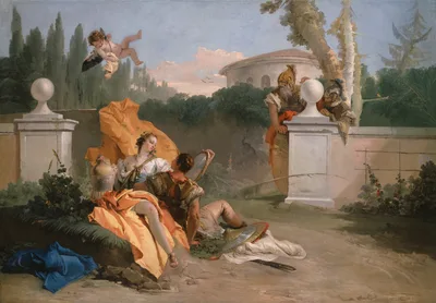 Rinaldo and Armida in Her Garden — Giovanni Battista Tiepolo