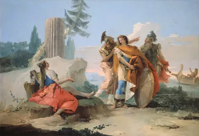 Armida Abandoned by Rinaldo — Giovanni Battista Tiepolo