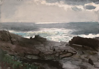 Sunshine and Shadow, Prout's Neck — Winslow Homer
