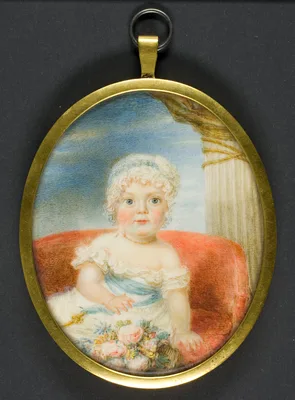 Portrait of a Young Child — William Grimaldi