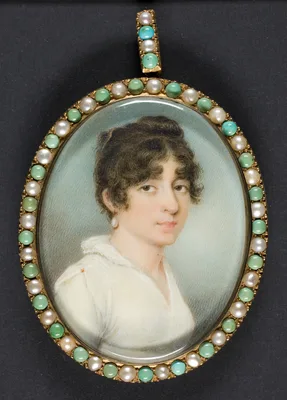 Portrait of Mrs. Kegan — Charles Shirreff