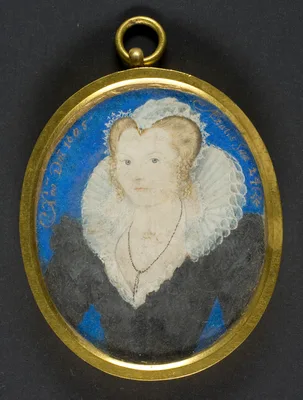 Portrait of an English Lady — Nicholas Hilliard