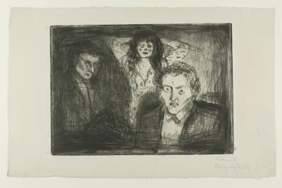 Jealousy — Edvard Munch