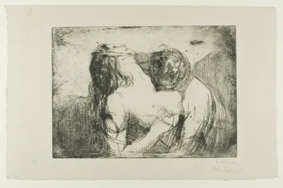 The Bite — Edvard Munch