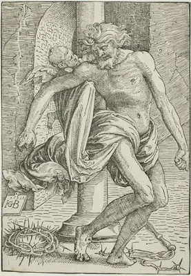 Man of Sorrows before the Column — Hans Baldung Grien