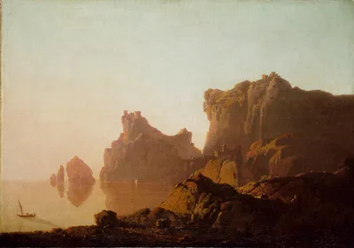 The Gulf of Salerno — Joseph Wright of Derby