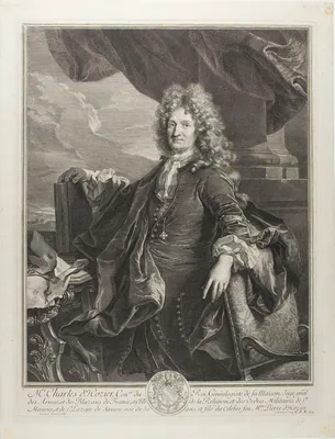Charles d'Hozier, King's Genealogist — Gérard Edelinck