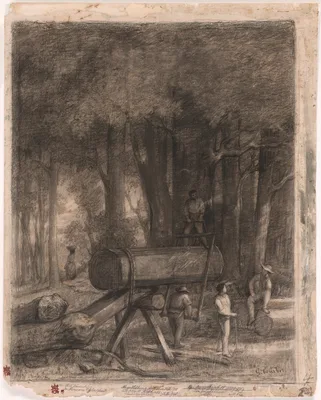 The Woodcutters — Gustave Courbet