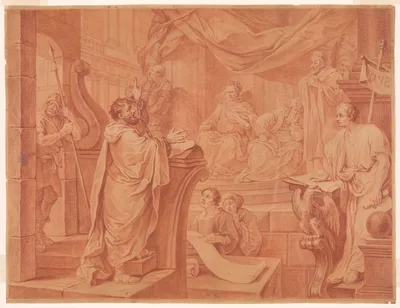 Paul Before Felix — William Hogarth